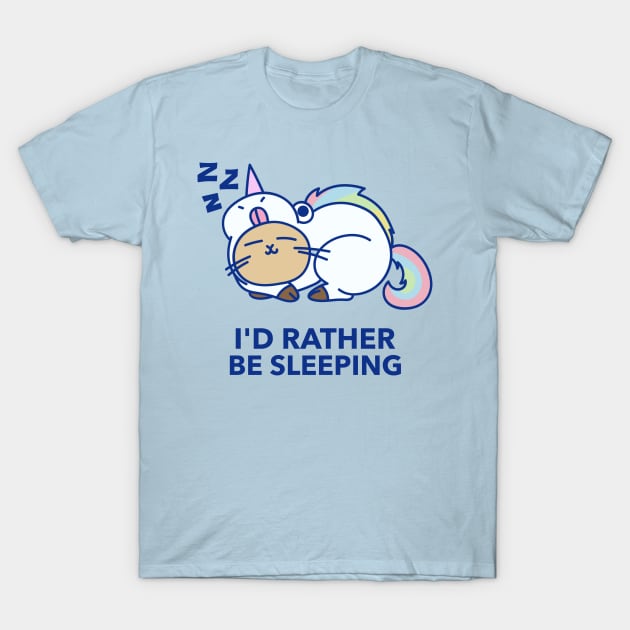 Cat Design- Sleeping Unicorn T-Shirt by Eternal Experience